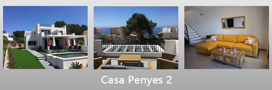 Ferienhaus Casa Penyes 2 mit Pool Ferienwohnung Mallorca preiswert mieten Traumstrand Pool
