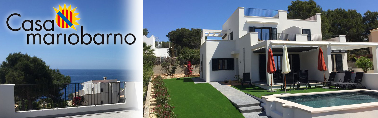 Casa Penyes 2 Ferienhaus mit Pool auf Mallorca preiswert mieten Meerblick